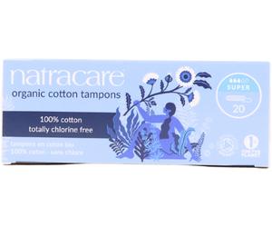 Natracare Organic Super Digital Tampons 20pc