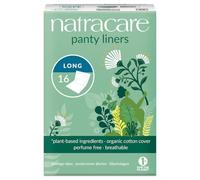 Natracare Panty Liners Long Wrapped 16 pack