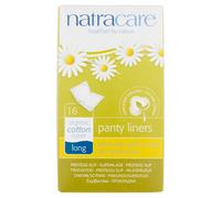 Natracare Panty Liners Long Wrapped 16 Pads