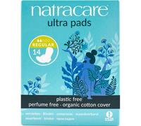 Natracare Regular Compresses with Wings 14 Units