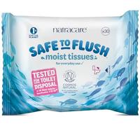 Natracare Safe to Flush Moist Tissues 30 pack