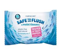 Natracare Safe to Flush Moist Tissues - 30 Wipes