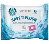 Natracare Safe to Flush Moist Tissues 30 Wipes (Pack of 3)