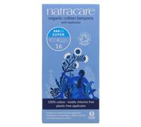 Natracare Super Applicator Tampons 16's