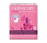 Natracare Ultra Extra Long Pads - Organic Cotton - Heavy Flow/Night - Pack of 8