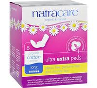 Natracare Ultra Extra Pads Long with Wings 8 pack