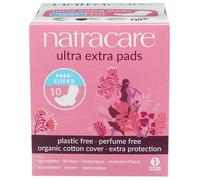 Natracare Ultra Extra Pads Super with Wings 10 Pack