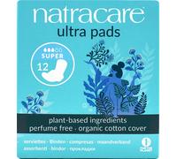 Natracare Natural Ultra Pads Super Absorbency with Wings | 1 Pack of 12 Pads