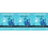 Natracare Ultra Pads Super Wings 12 pack X 3