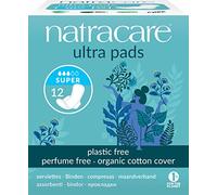 Natracare Natural Ultra Pads Super Absorbency with Wings | 1 Pack of 12 Pads