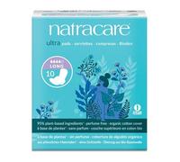 Natracare Ultra Pads with Wings | Long/Night Pads | Pack of 10 X 4