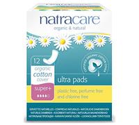 Natracare Organic And Natural Ultra Pads Super Plus- 12 x Packs of 12 (144 Pads)