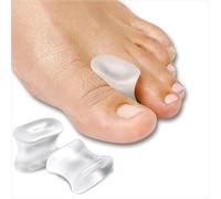 NatraCure Gel Toe Separators & Bunion Toe Spacers for Toe Alignment - Toe Straighteners for Crooked Toes, Curled Toes and Overlapping Toes Corrector, Hammertoe Corrector, Calluses & Valgus Toe - 12PK