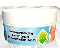 Natrell moisturising hand barrier cream. 200g Paraben and lanolin free. | Paraben and lanolin free with Lavender and Tea Tree Essential Oils