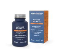 Natroceutics Activated B-Complex Advanced 30 Vegan Capsules Activated B Vitamins + L-Theanine Cellg8 Liposomal Delivery One Per Day