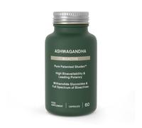 NATROCEUTICS Ashwagandha BioActive - Patented Shoden - 35% Withanolides - High Strength Ashwagandha Capsules - Stress, Sleep & Mood - 60 Vegan Capsules
