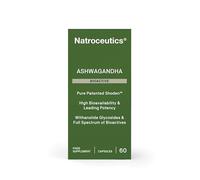 Natroceutics Ashwagandha BioActive Pure Patented Shoden 60 Vegan Capsules