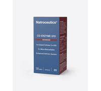 Natroceutics Co-Enzyme Q10 Advanced 30 Vegan Capsules Increased Cellular CoQ10| 3 x More Bioavailable| Enhanced Delivery System