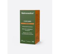 Natroceutics Curcumin Fortified |60 Vegan Capsules| Advanced Formulation| BCM-95 & Akbamax & Gingerol|Delivers Over 700% More Bioactive Curcumin|
