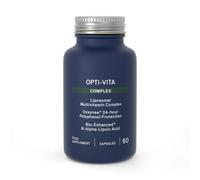 NATROCEUTICS Opti-Vita Complex Multivitamin Capsules - Methylated Multivitamin with Oxxynea - Liposomal Multivitamins and Minerals - Activated B Vitamins - Vegan Multivitamin 60 Capsules