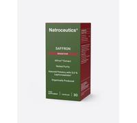 Natroceutics Saffron Bioactive, Affron® Saffron Extract 30mg, Standardised 3.5% Lepticrosalides, Once Daily, 30 Vegan Capsules