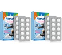 NATRUTH 20 Counts x 2g Coffee Machine Cleaning Tablets for Espresso & Sage Machine Compatible with all Coffee Machines (Pack of 2)
