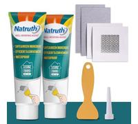 NATRUTH Wall Mending Agent, 2Pack Drywall Repair Kit, Filler For Walls,Wall Repair Paste with Scraper, Effectively Repair Wall Filler, Cracks, Hole Fill, Quick and Easy Solution (200g)