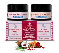 Natruveda - EFFECTIVE VULVAR BALM - Our natural vulvar balm provides a calming effect that helps restore intimate balance and comfort.Ideal for use during menopause or in