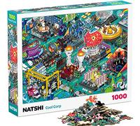 Natshi,Cool Corp PZ004,1000 Piece Adult Puzzle,70x50 cm,Pixel Art Puzzle,with Poster & Resealable Bag,Matte & Embossed Pieces,Ages 14 and up,Toy Game,Birthday Christmas Gift,PZ004