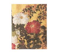 Paperblanks Hardback Journal Natsu (Rinpa Florals) – Ultra Unlined, Wrap Closure