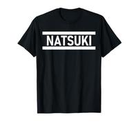 NATSUKI Hepburn Type Names Under Natsuki Romaji Name Engraved Name Latin Letters Spell T-Shirt