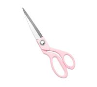 NatSumeBasics 8" Pink Fabric Sewing Scissors Cute Heavy Duty Sharp Rustproof Stainless Steel Shears for Women Home Office DIY Crafts Scrapbooking