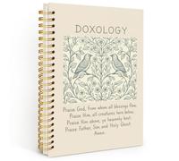 NATSUNO Christian Doxology Spiral Notebook Journal 5.5x8.3in