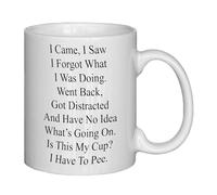 NATSUNO Funny Coworkers Mug, 11oz Ceramic Coffee Mug, Novelty Mug, Is This My Cup? Gift for Men, (219)