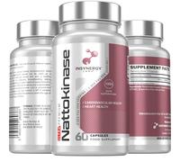 Nattokinase 2,000FU High Strength Fermented Natto Ultra-Premium Grade 3rd Party Tested (Sourced from Japan) Nattokinase Supplement, 60 Vegan Capsules