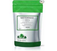 Nattokinase 6000fu High Strength Capsules 30 Count - Supports Healthy Circulation, Heart & Vascular Function