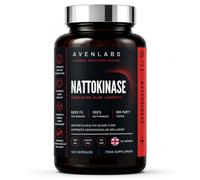Nattokinase Capsules 6000 FU, High Strength Natto Extract for Blood Flow & Circulation Support, Cardiovascular Wellness Supplement, 120 Capsules