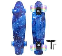 Nattork Complete Skateboard, Standard Skateboards Gift for Beginners, Wood 9 Layer Canadian Maple Trick Skate Boards for Boys Girls Youth Teens