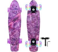 Nattork Complete Skateboard, Standard Skateboards Gift for Beginners, Wood 9 Layer Canadian Maple Trick Skate Boards for Boys Girls Youth Teens