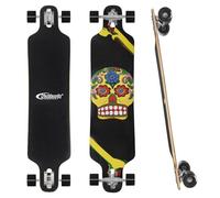 Nattork Cruiser Longboard Skateboard Complete Bamboo and Canadian Hard Maple for Commuting, Carving & Downhill Riding with T-Tool, Made for Adults, Teens and Kids