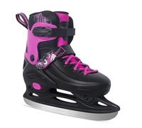 Nattork Ice Skates 4 Sizes Adjustable for Kids Boys Girls, Fun Beginner Ice Skating for Outdoor, Soft and Comfortable Hard Protection for Children Youths Teen Red XL
