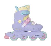 Nattork Kinder Inline Skates for Girls, 4 Adjustable Sizes, Inline Roller Skates for Girls (Purple, EU(37-41))