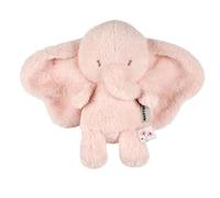 Nattou FanFan Cuddly Toy Elephant Made of Long Pile Plush, Companion from Birth, Approx. 29 cm, Polyester, Pink