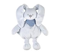 Nattou Lapidou Cuddly Toy Rabbit, Patel Blue
