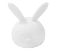 Nattou LED-Night Light Bunny of Silicone, Voice Activation, 7 Colours, BPA-Free, 13.5 x 10.5 x 15 cm, Silicone, White