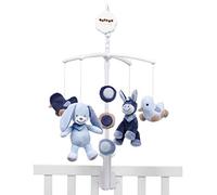 Nattou Musical Mobile, Alex and Bibou, "La-Le-Lu" Melody, 37 x 31 x 9 cm, Blue, 321228