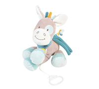 Nattou Musical Soft Toy, Tim The Horse, La-Le-Lu" Melody, 20 x 14 x 7 cm, Tim and Tiloo, Beige, 498050