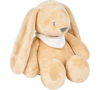 Nattou - Night Light Cuddly Bunny, Light Up Baby Comforter, Night Light for Children, White Noise Machine, Baby and Toddler Sleep Aid, PETA Approved and Vegan, Light Brown
