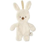 Nattou Rabbit Comforter with Dummy Holder, 100% Polyester, Bear, Ecru