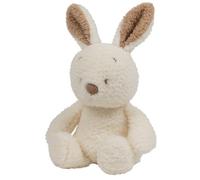 Nattou Teddy Beige Bunny Nightlight - Soft Plush Nursery Lamp with USB Rechargeable Light & 2 Brightness Levels - Machine Washable - 8x6x25cm, Vanilla